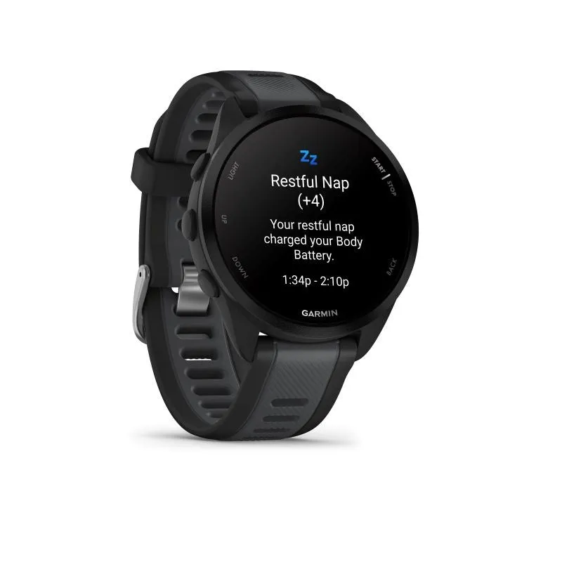 Garmin | Forerunner 165 |   Black / Slate Grey