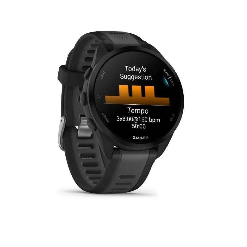 Garmin | Forerunner 165 |   Black / Slate Grey