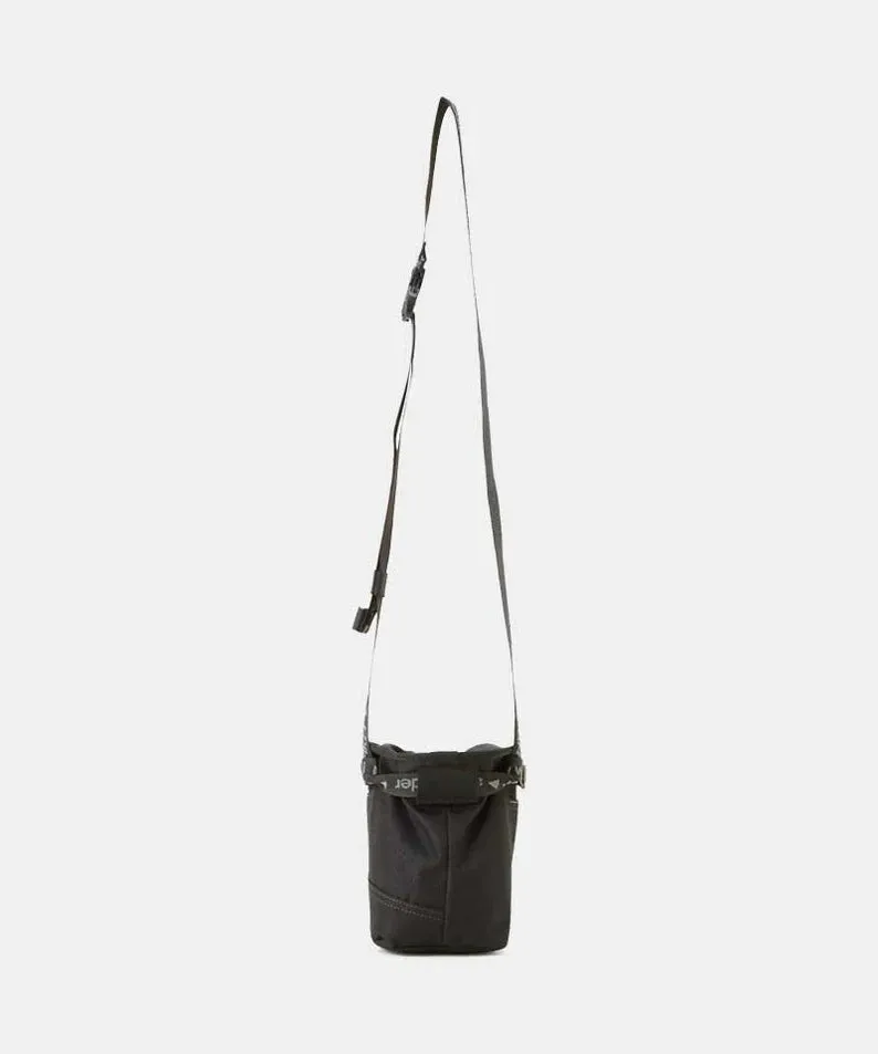 GRAMICCI x and wander Multi Patchwork Chalk Pouch Bag - Black