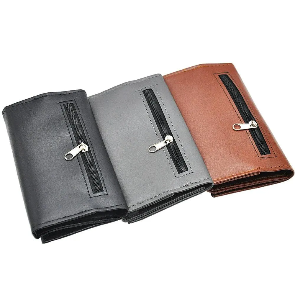 Hot sale Portable Tobacco Storage/Tobacco Pouch Case Bag PU Leather Pipe Cigarette Holder Smoking Paper Holder Case Wallet Bag