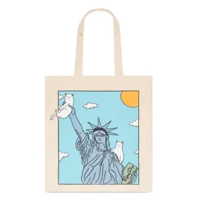 I Heart NYC Tote Bag (Natural)