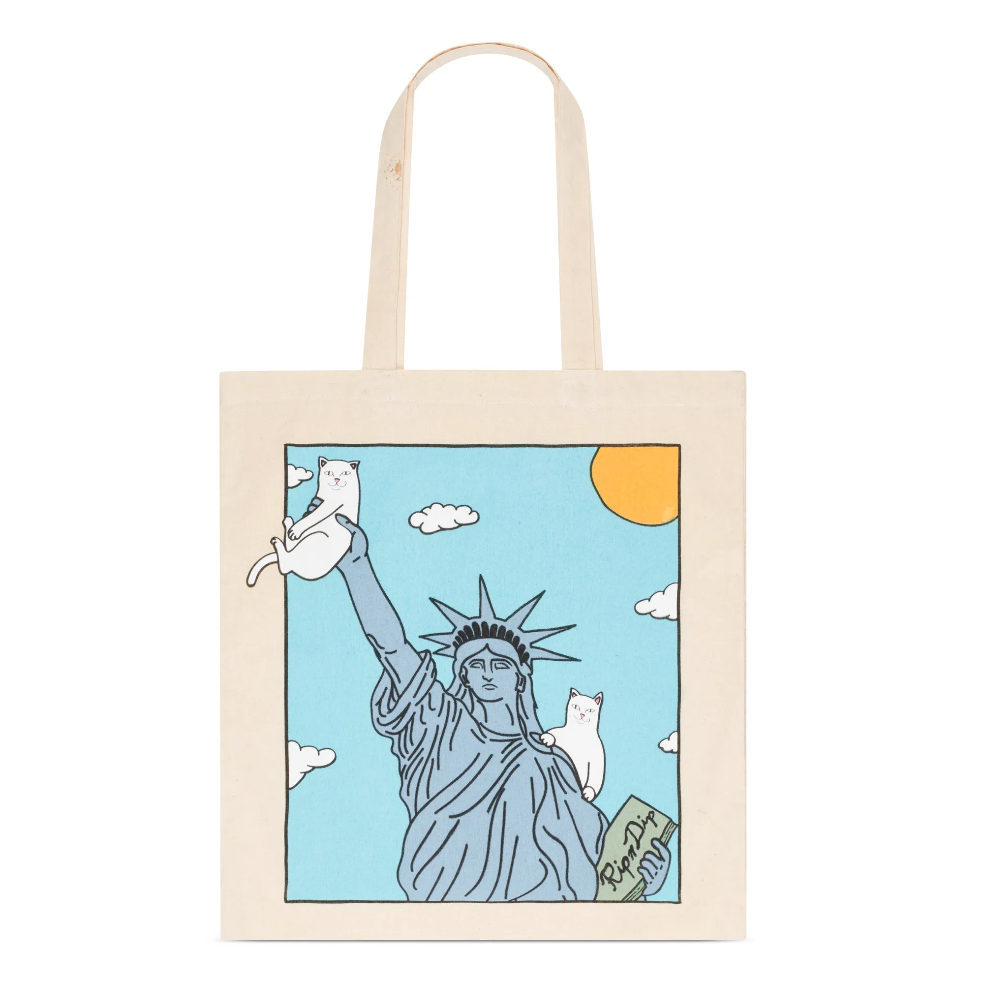 I Heart NYC Tote Bag (Natural)