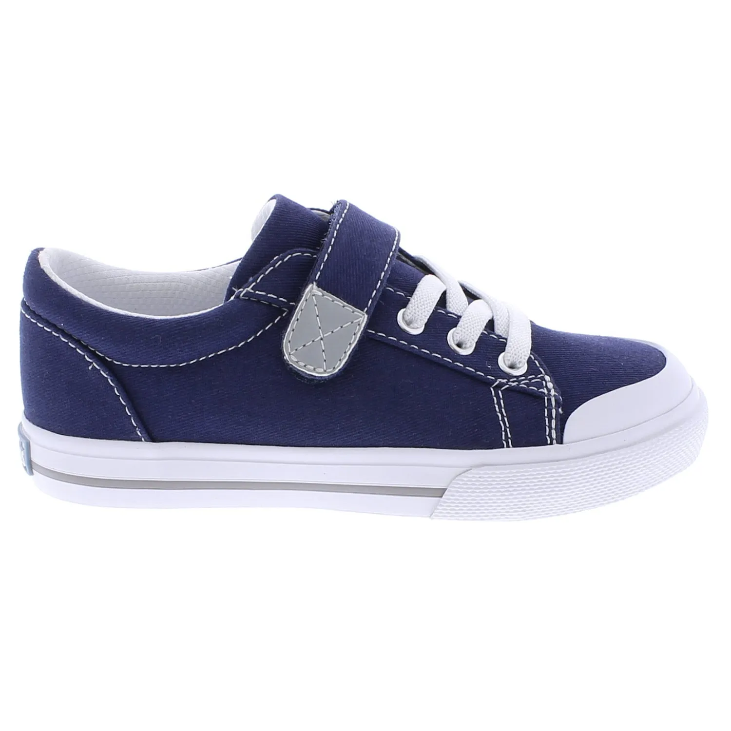 Jordan - Navy Velcro, Canvas