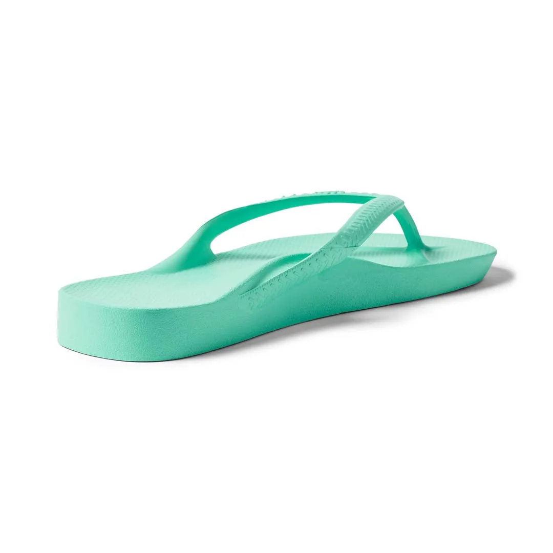 Kids - Arch Support Thongs - Mint