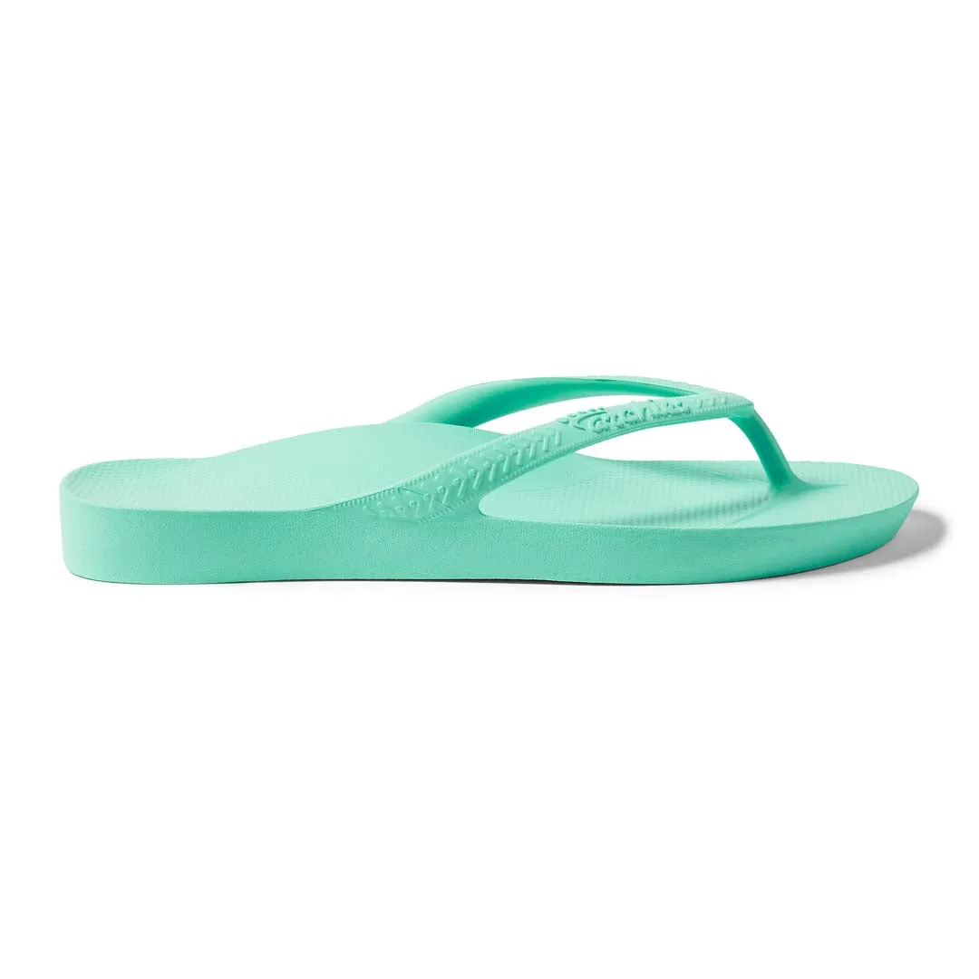 Kids - Arch Support Thongs - Mint