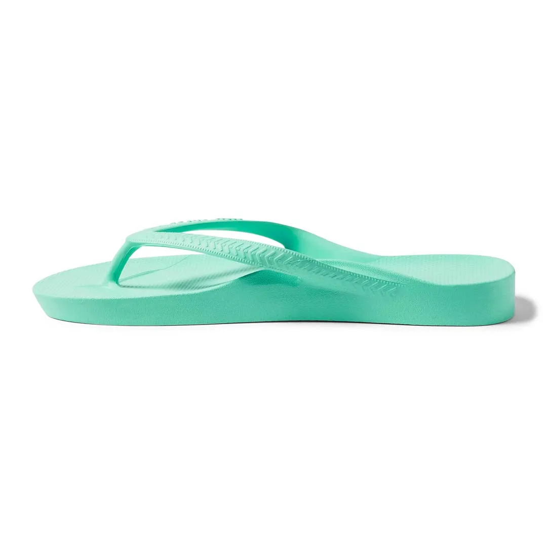 Kids - Arch Support Thongs - Mint