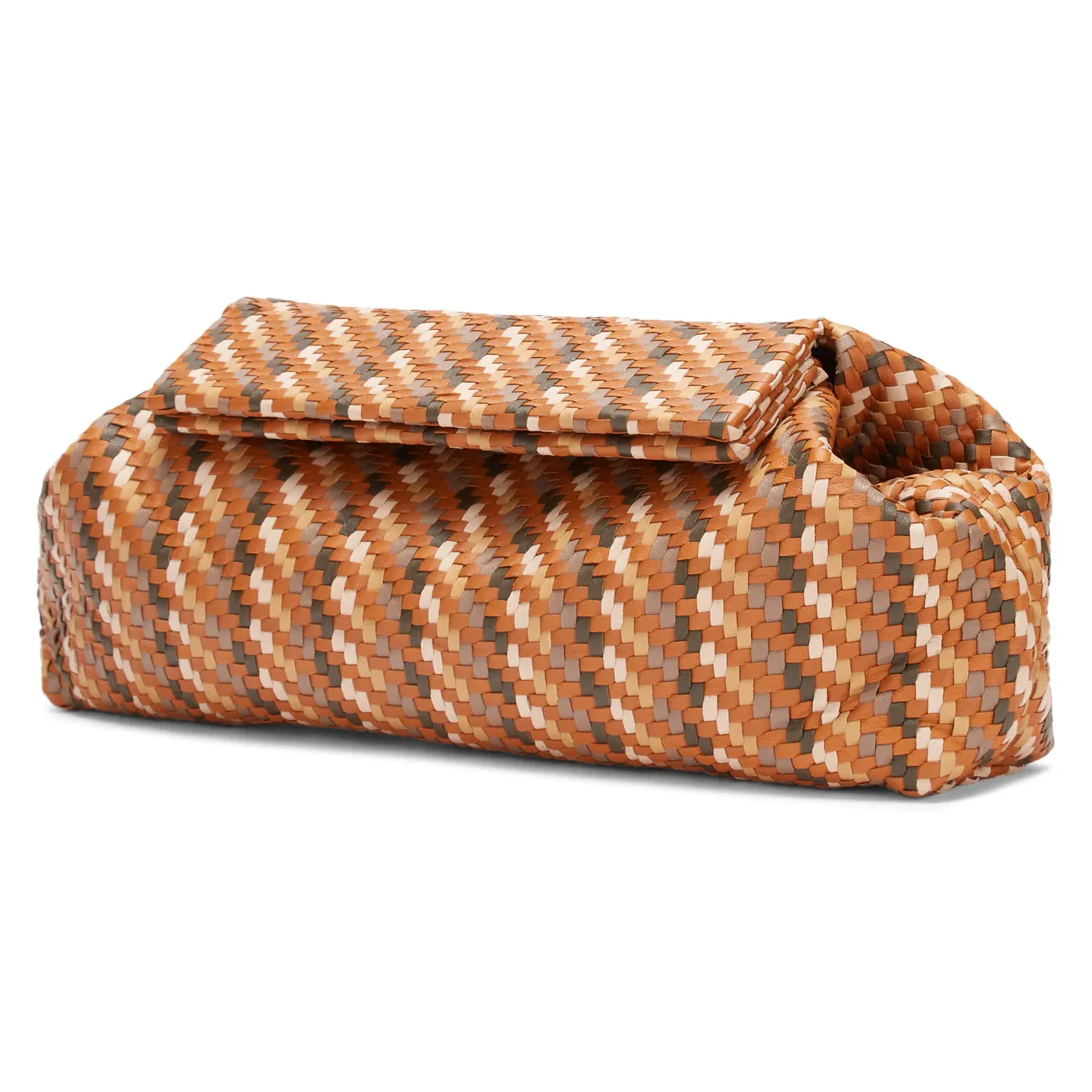 Lilis Large Woven Clutch Bag