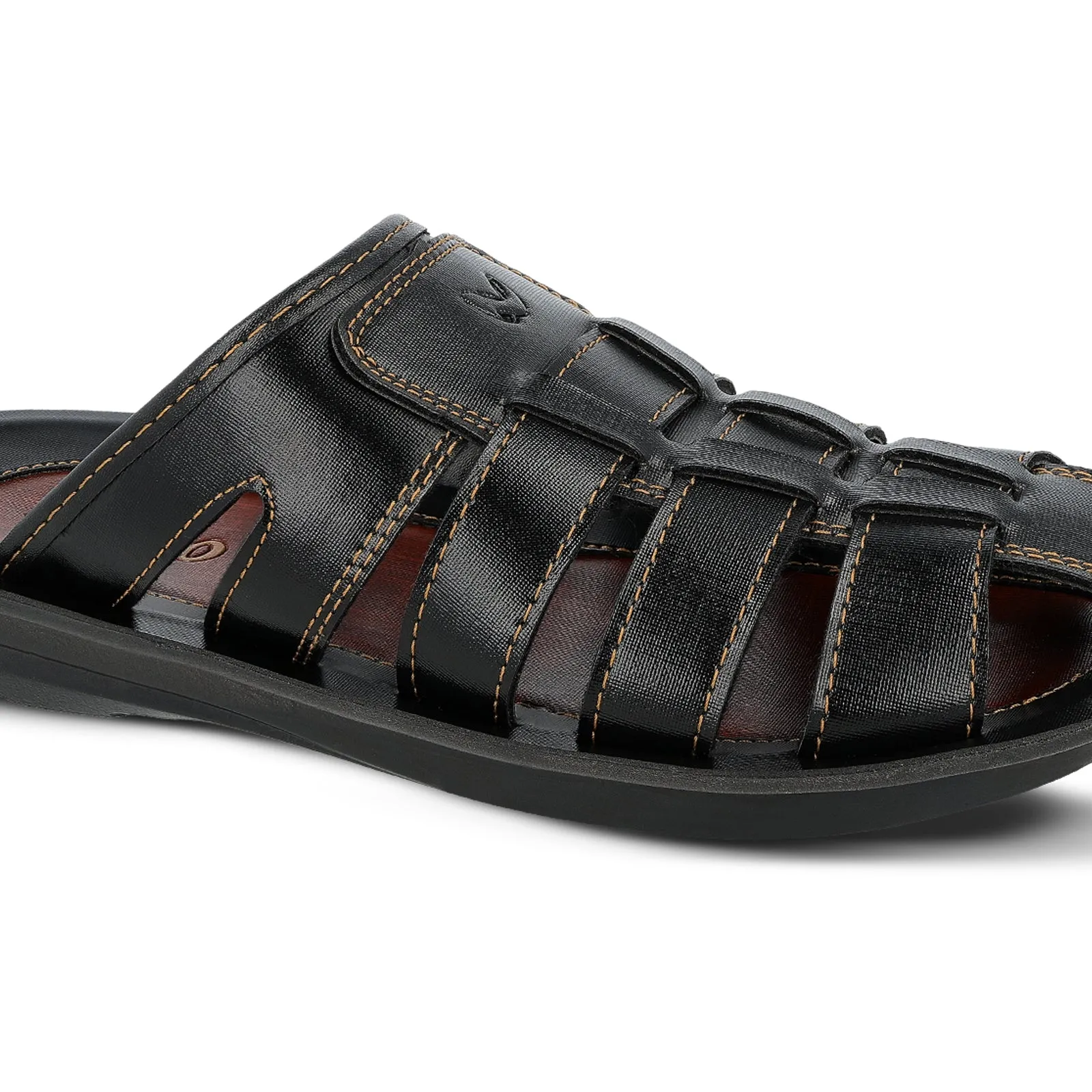 Men's Fisherman Sandals  - WG5306 Black