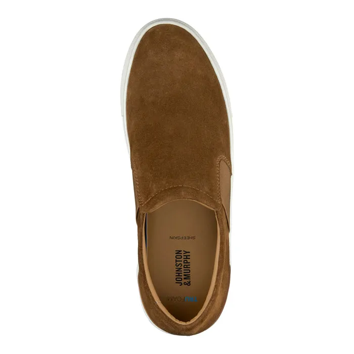 Mens Johnston & Murphy Banks Slip On Tan