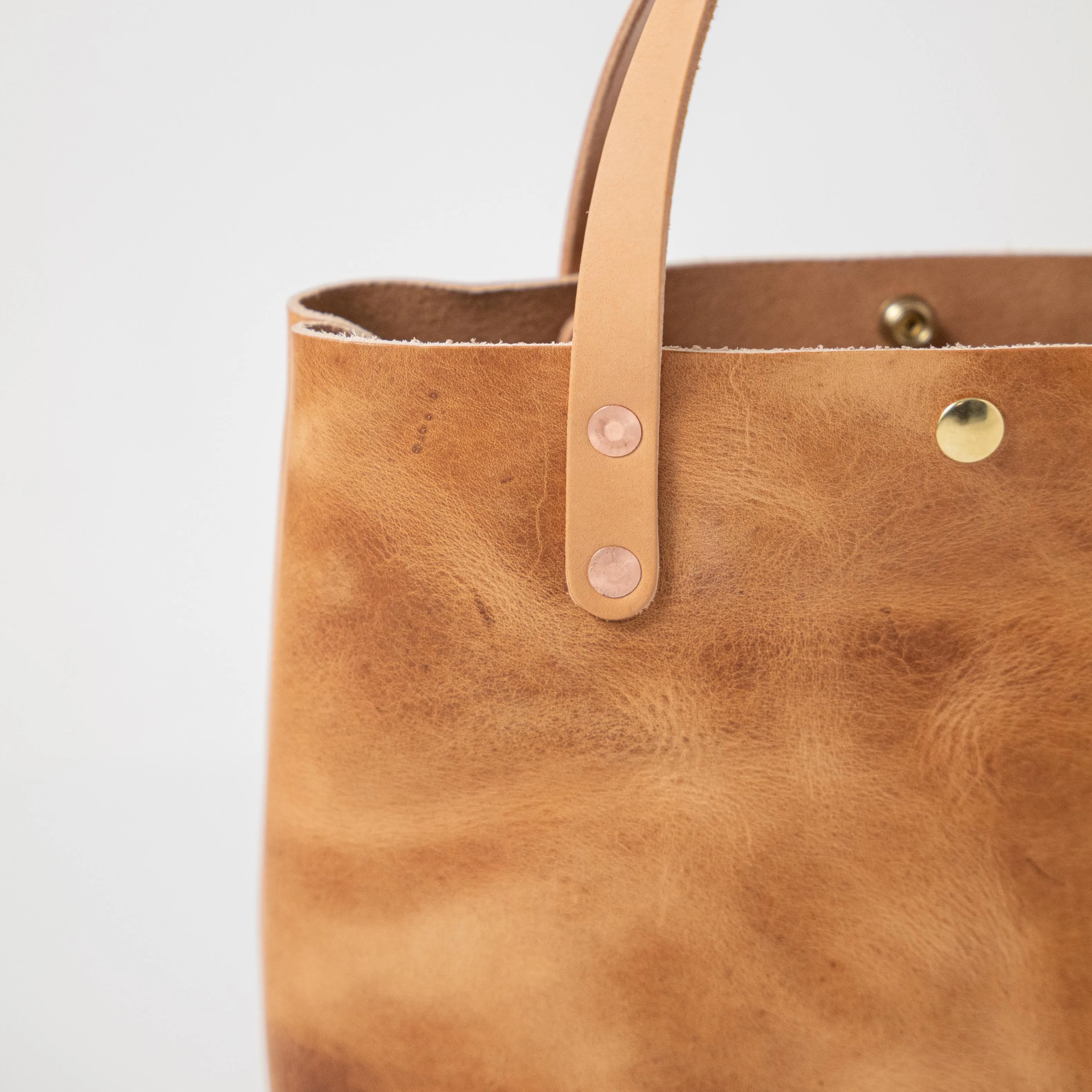 Natural Derby Mini Tote