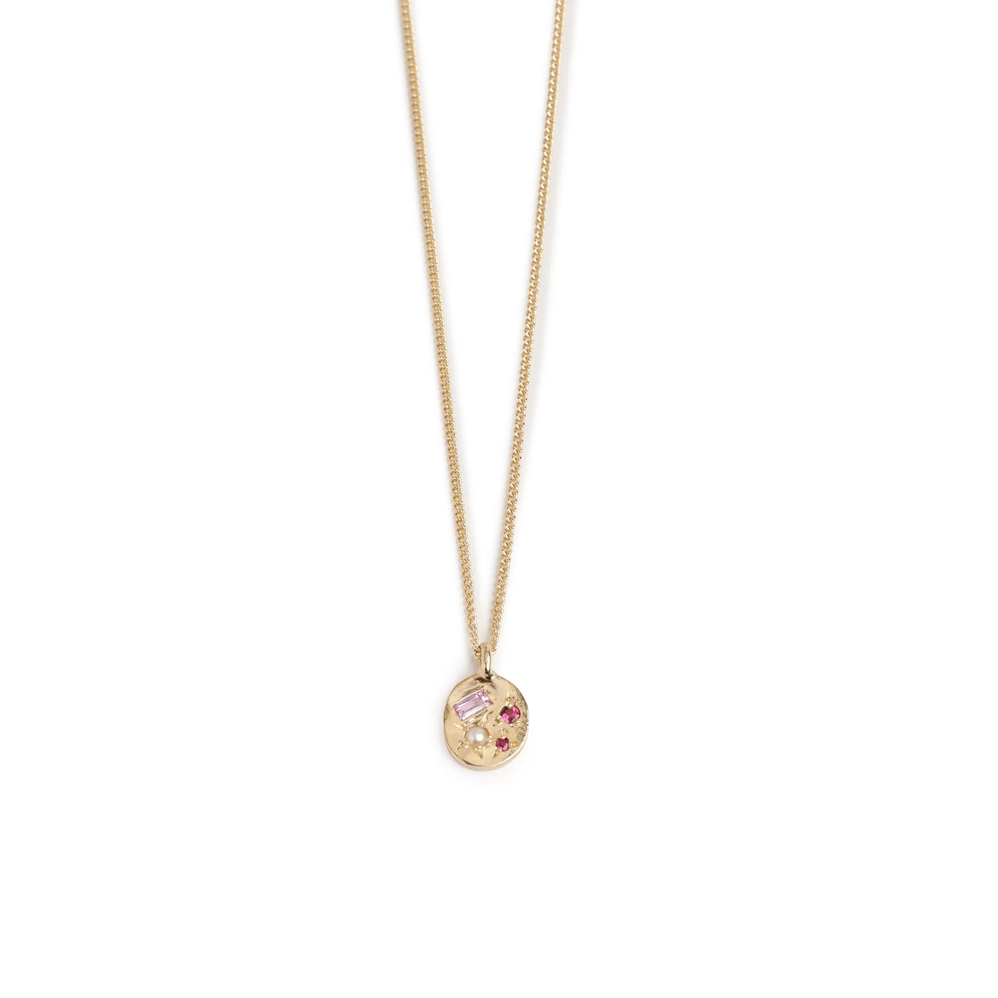 Neapolitan Pink Pearl Pendant