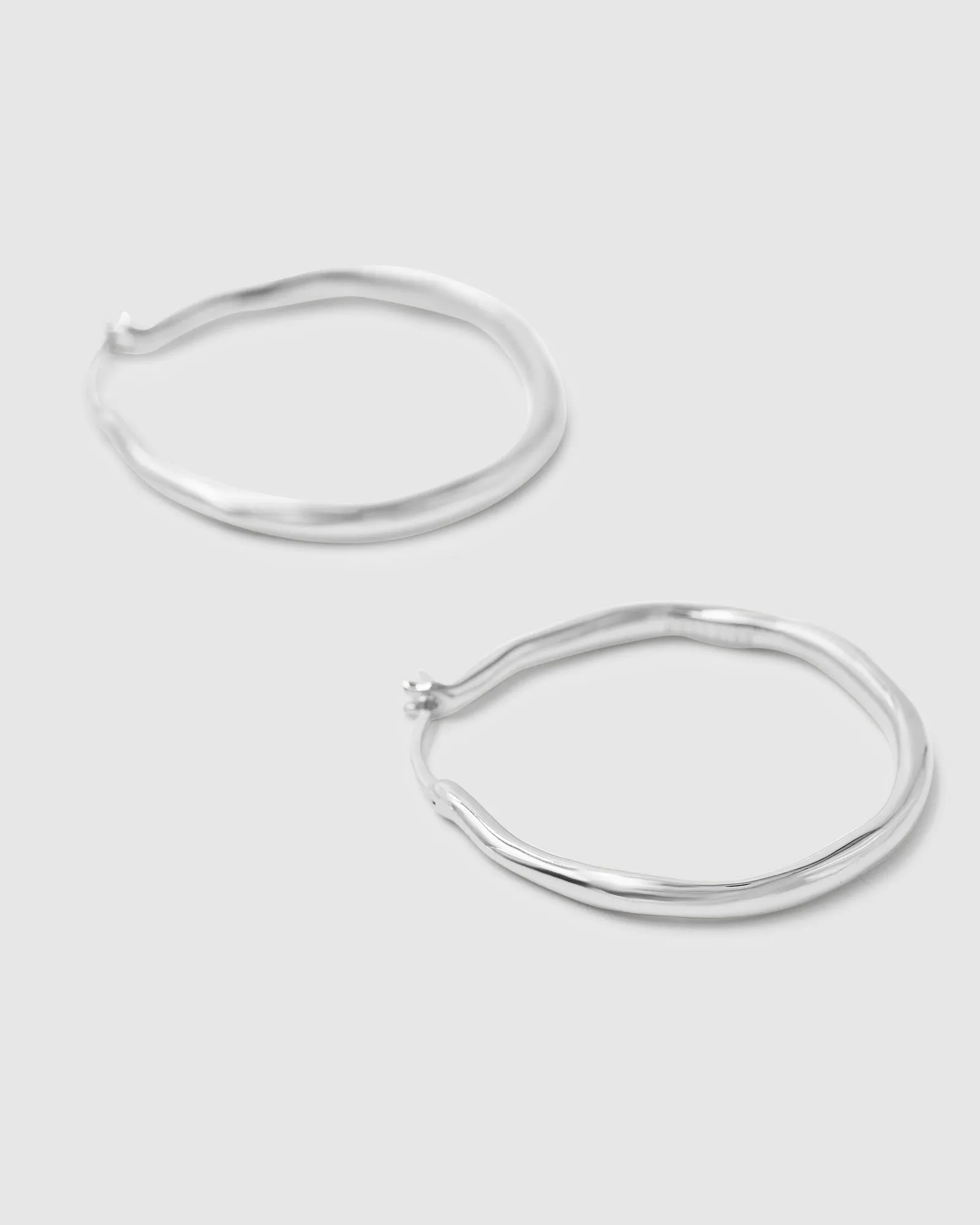 Organica Hoop Earrings Large (RRP 159AUD)