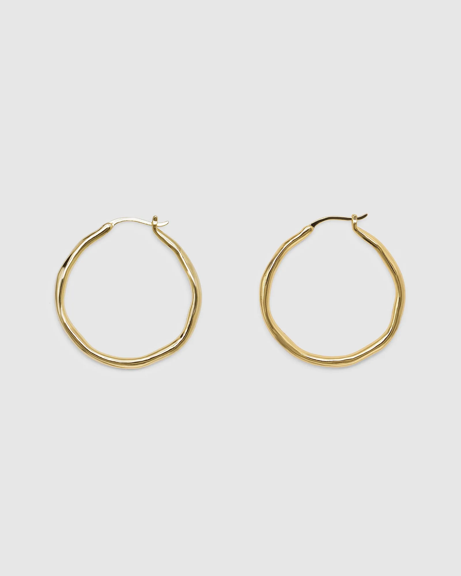 Organica Hoop Earrings Large (RRP 159AUD)