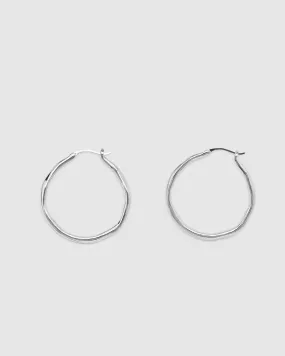 Organica Hoop Earrings Large (RRP 159AUD)