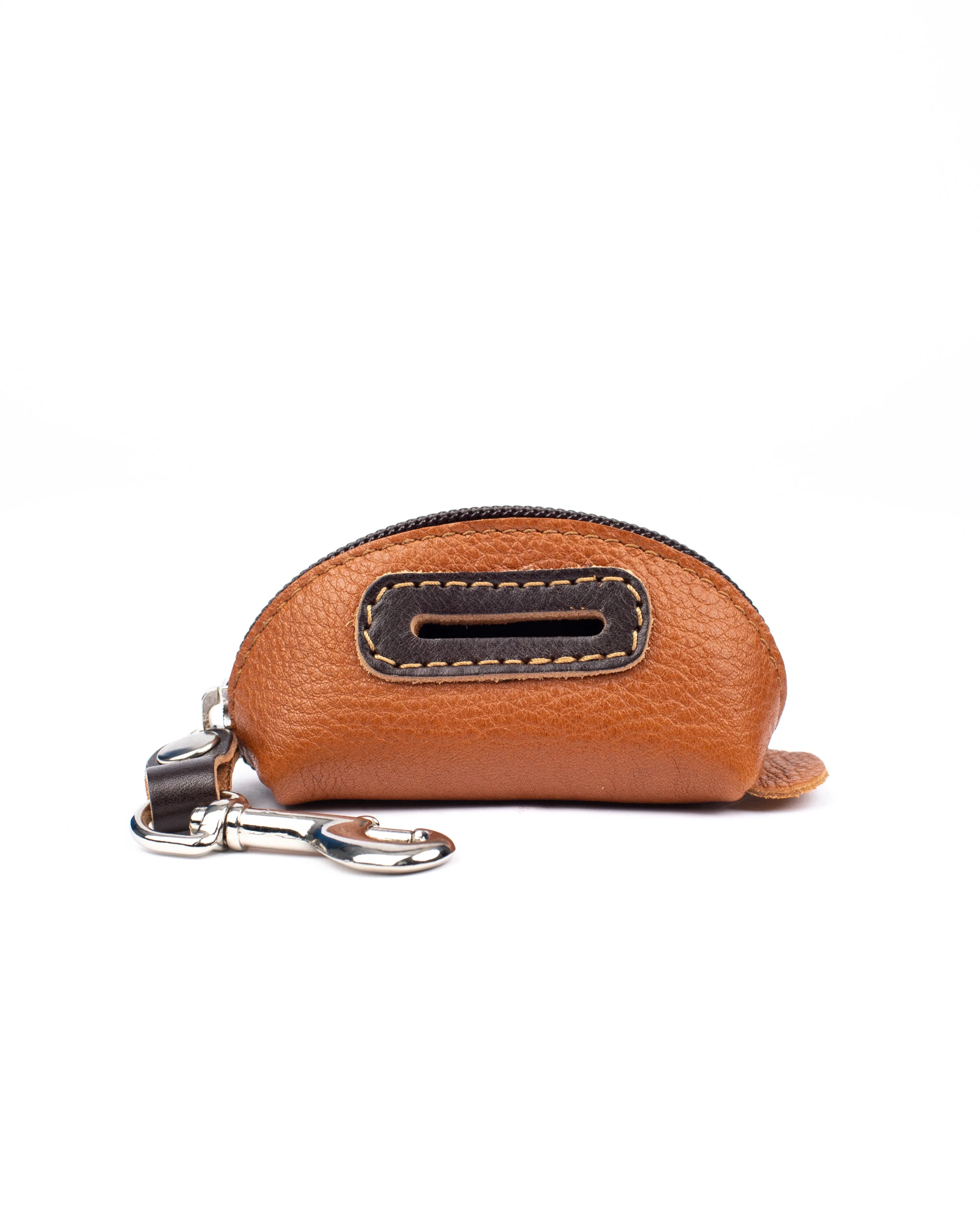 Pod pet pouch dark brown & tan