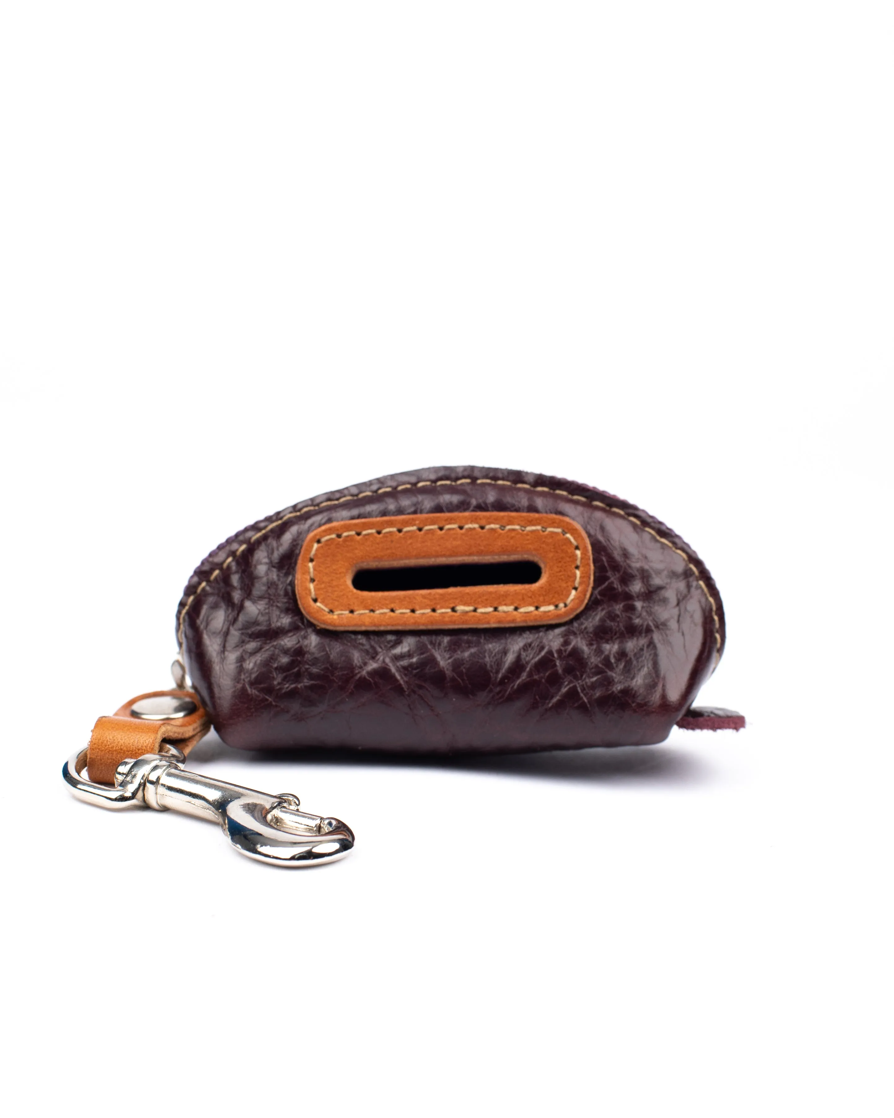 Pod pet pouch dark brown & tan