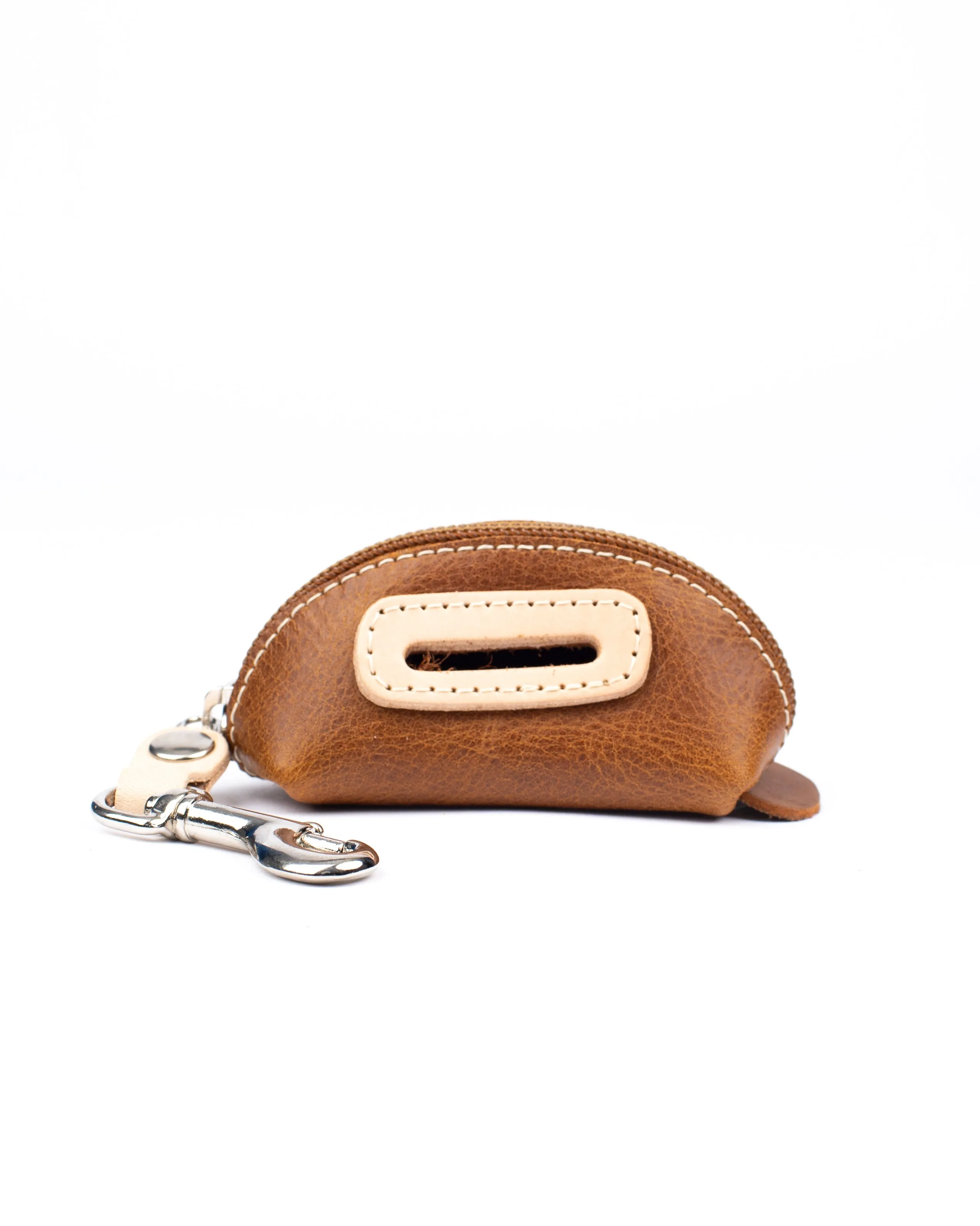 Pod pet pouch dark brown & tan