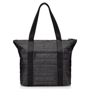 Puffer Tote Black