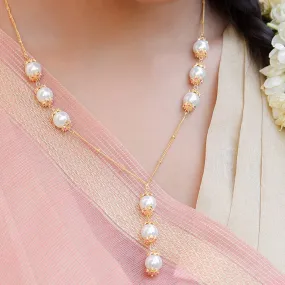 Silver 92.5 Pearl Necklace