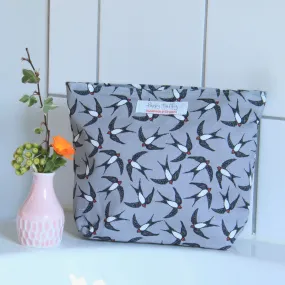 swallow big make up bag