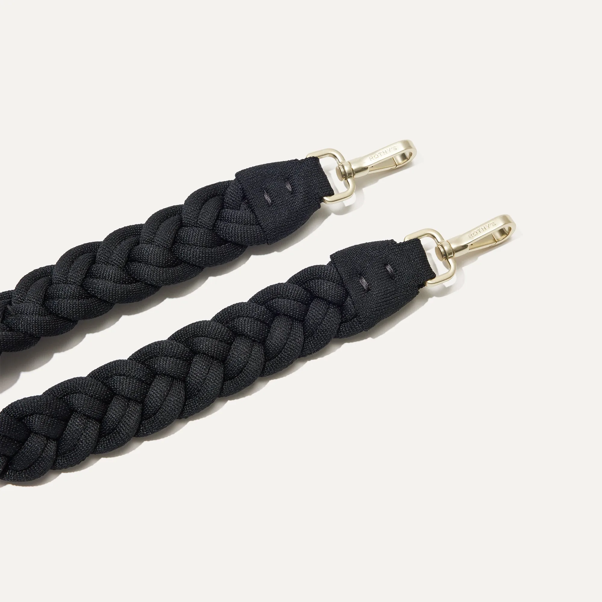 The Shoulder Strap - Black Braid