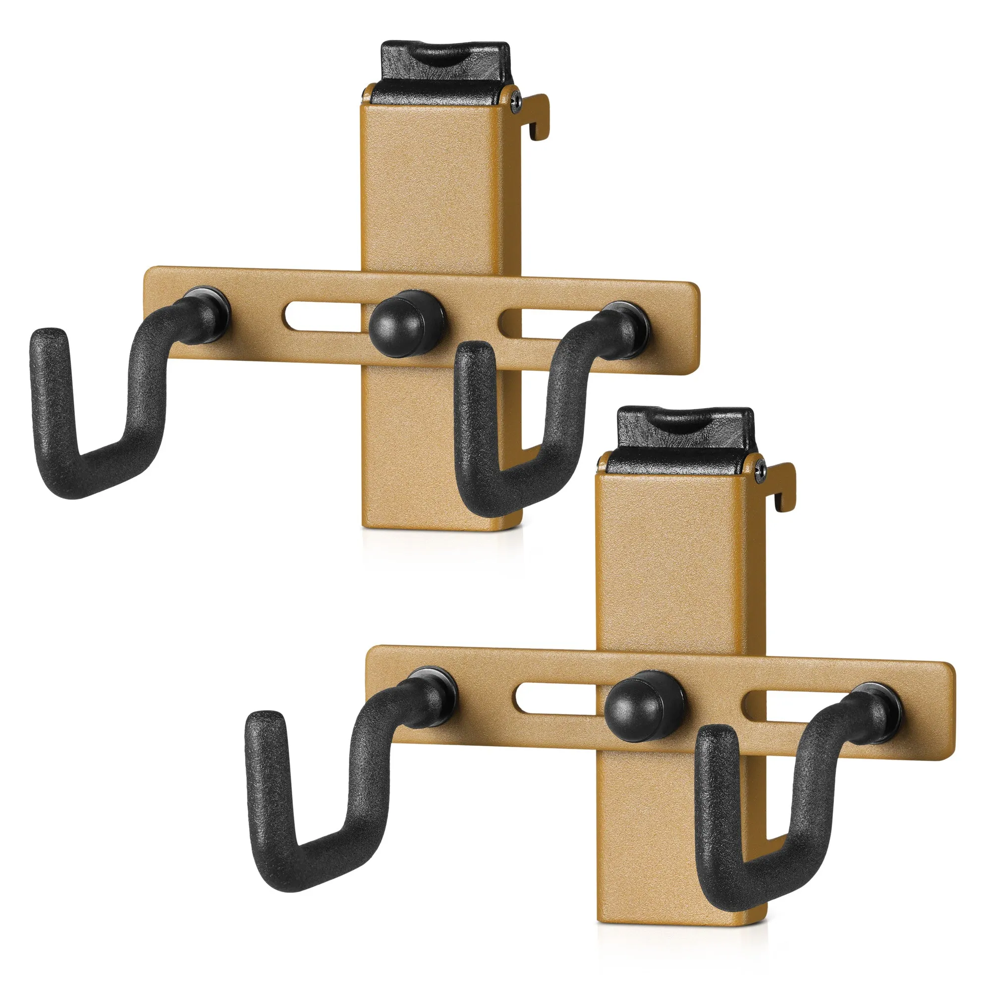 Wall Rack System - Adjustable Pistol Hangers - 2 Pack