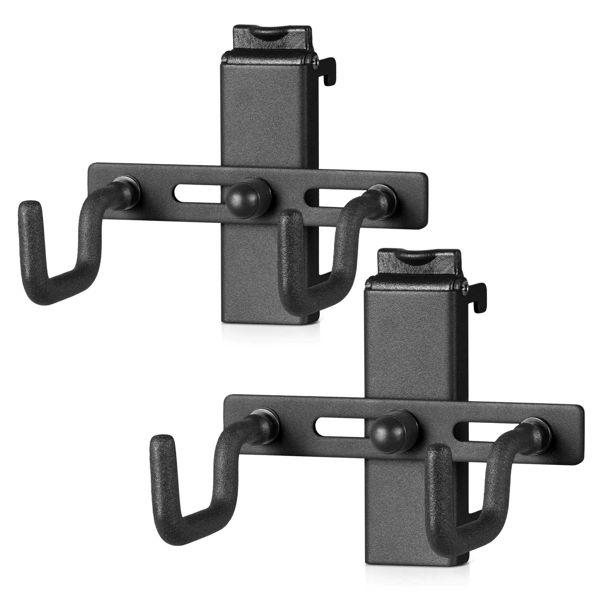 Wall Rack System - Adjustable Pistol Hangers - 2 Pack