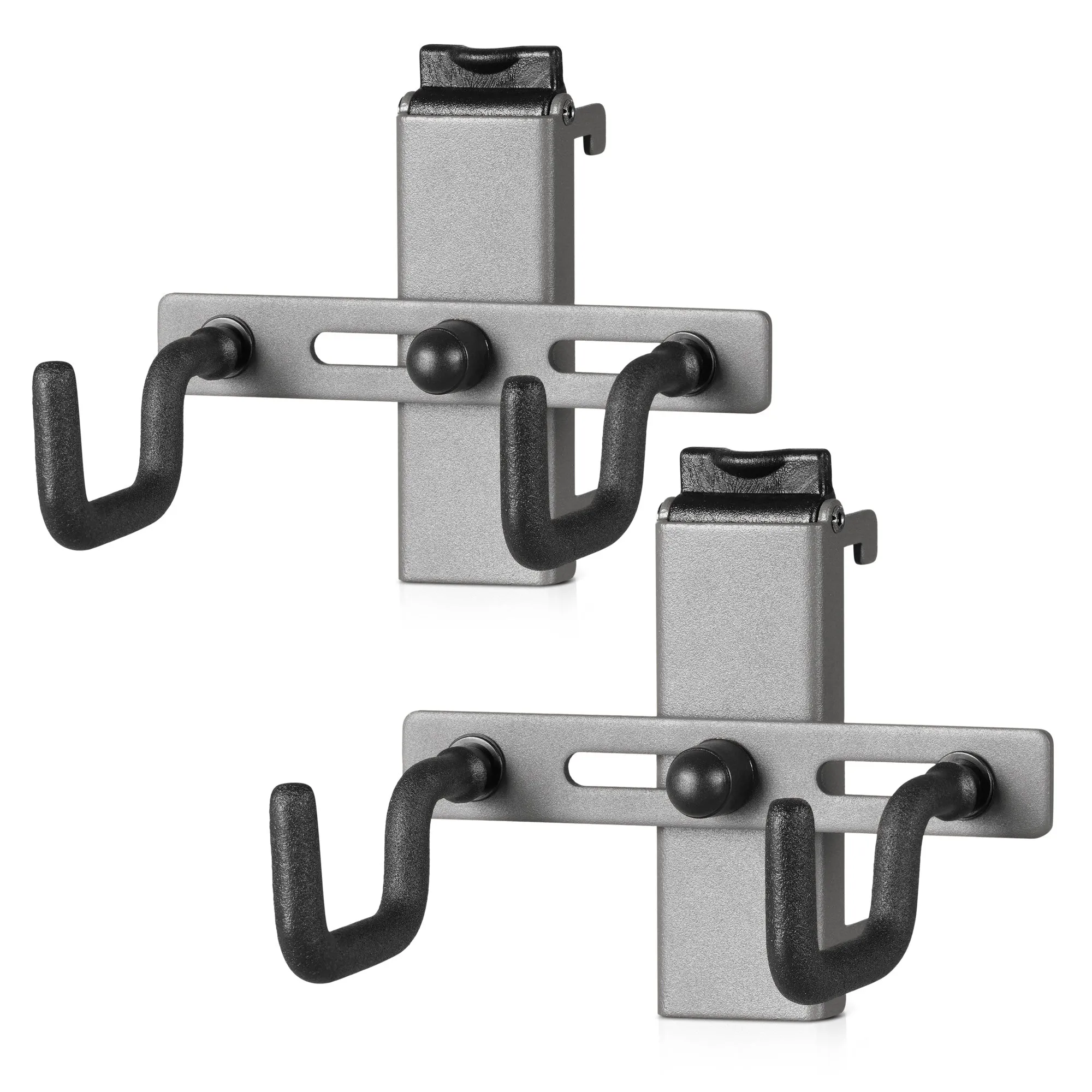 Wall Rack System - Adjustable Pistol Hangers - 2 Pack