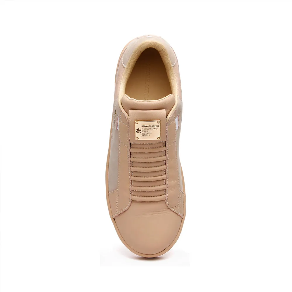 Women's Adelaide Toasted Almond Leather Sneakers 92684-777